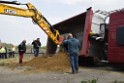 Schwerer VU LKW Zug Bergheim Kenten Koelnerstr P364